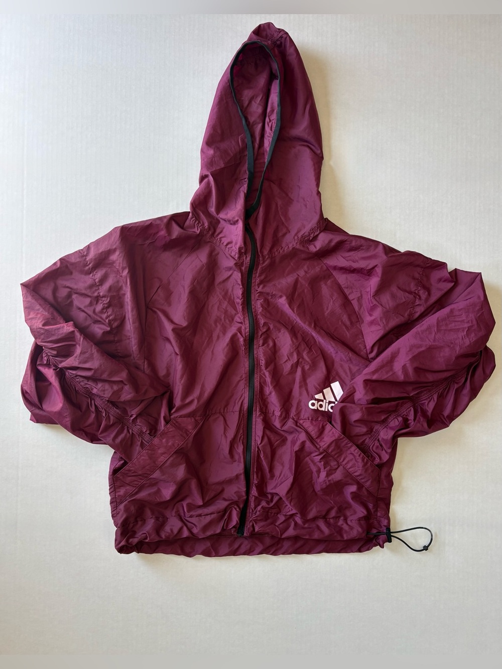 adidas x Zoe Saldana Hooded Windbreaker Jacket S